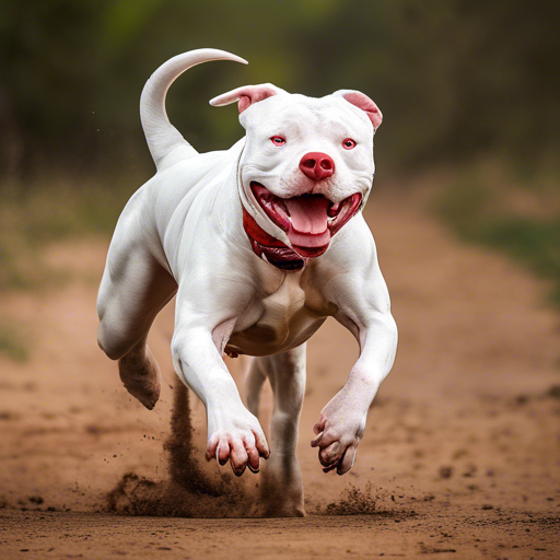 the Unique Charm of White Red Nose Pitbull: A Personal Perspective