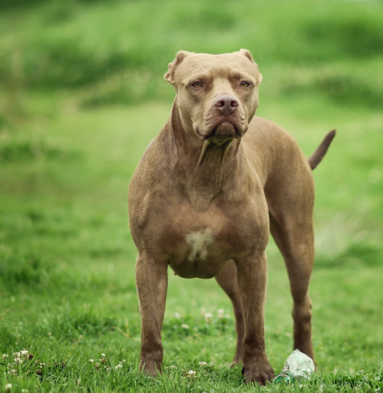 Red Nose Pitbull Picture
