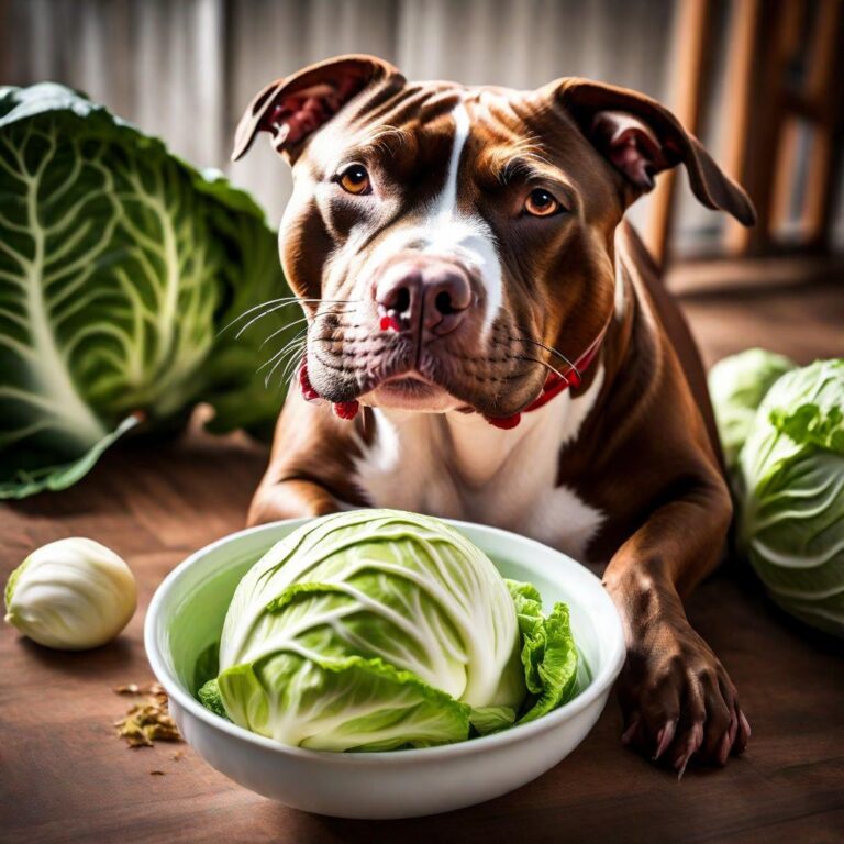 Can red nose pitbull eat cabbage? here is the perfect answer