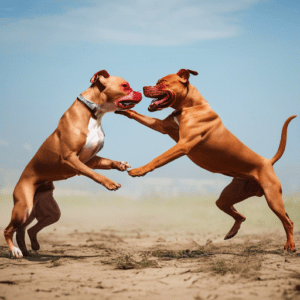 Red Nose Pitbull Aggression