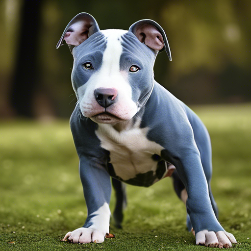 Blue Red Nose Pitbull